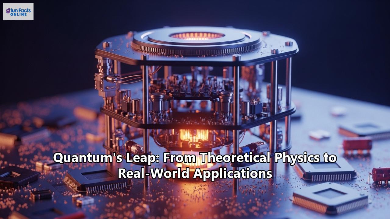 Quantum's Leap: From Theoretical Physics to Real-World Applications