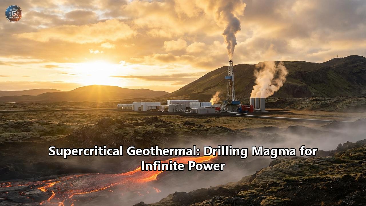Supercritical Geothermal: Drilling Magma for Infinite Power