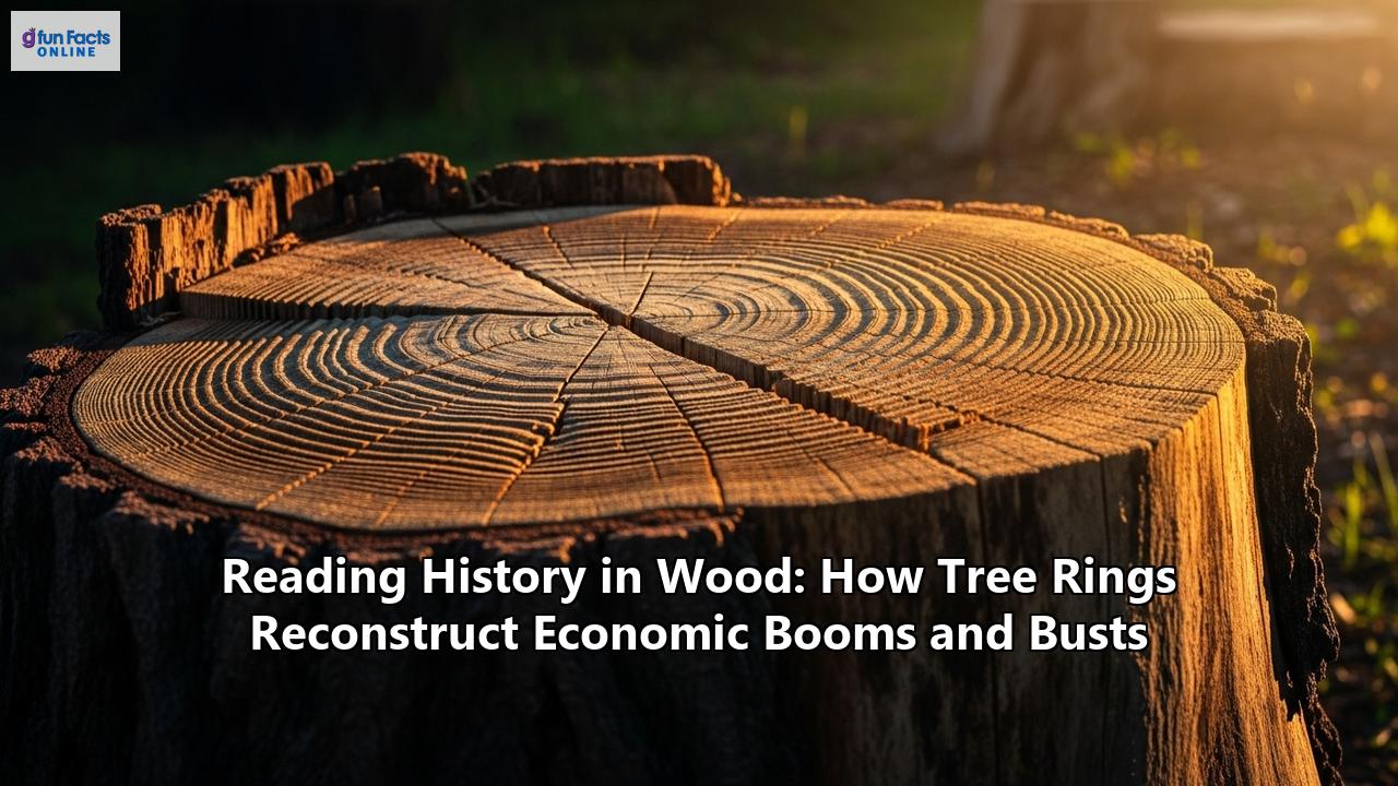 Reading History in Wood: How Tree Rings Reconstruct Economic Booms and Busts