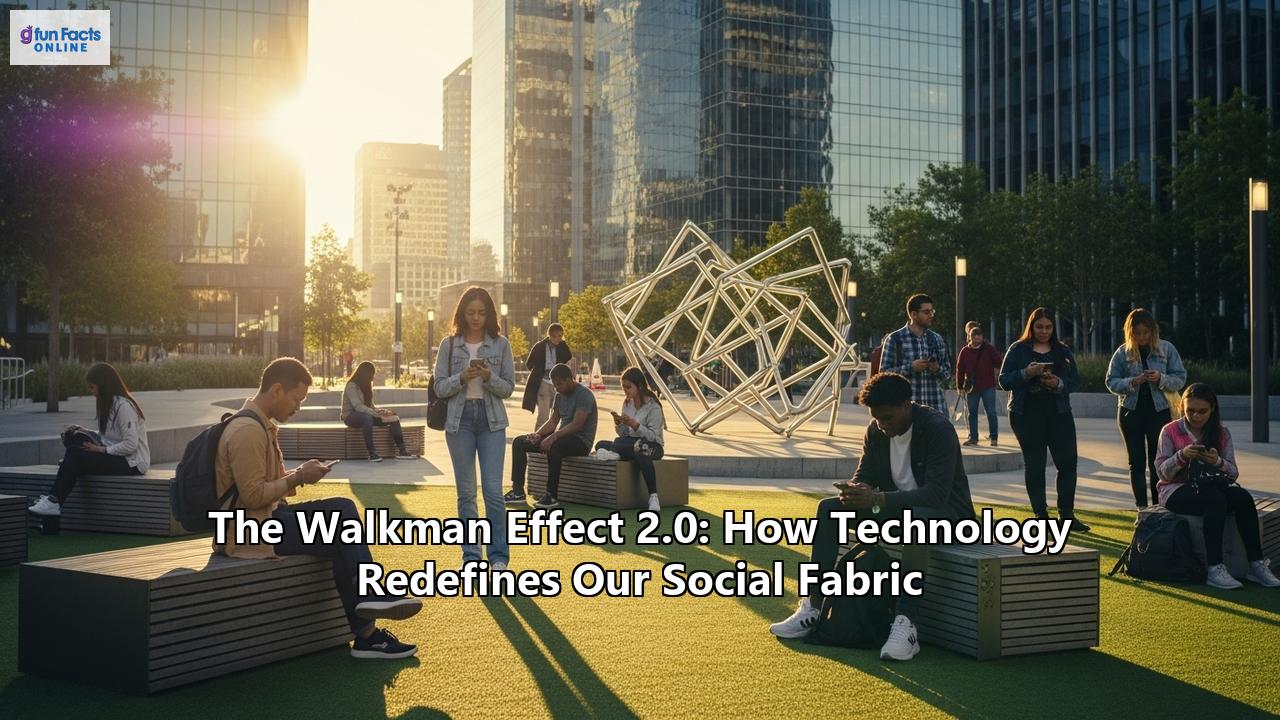 The Walkman Effect 2.0: How Technology Redefines Our Social Fabric