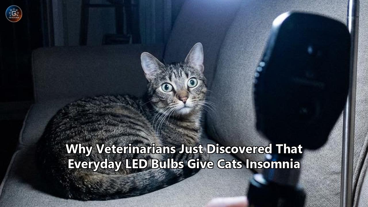 Why Veterinarians Just Discovered That Everyday LED Bulbs Give Cats Insomnia