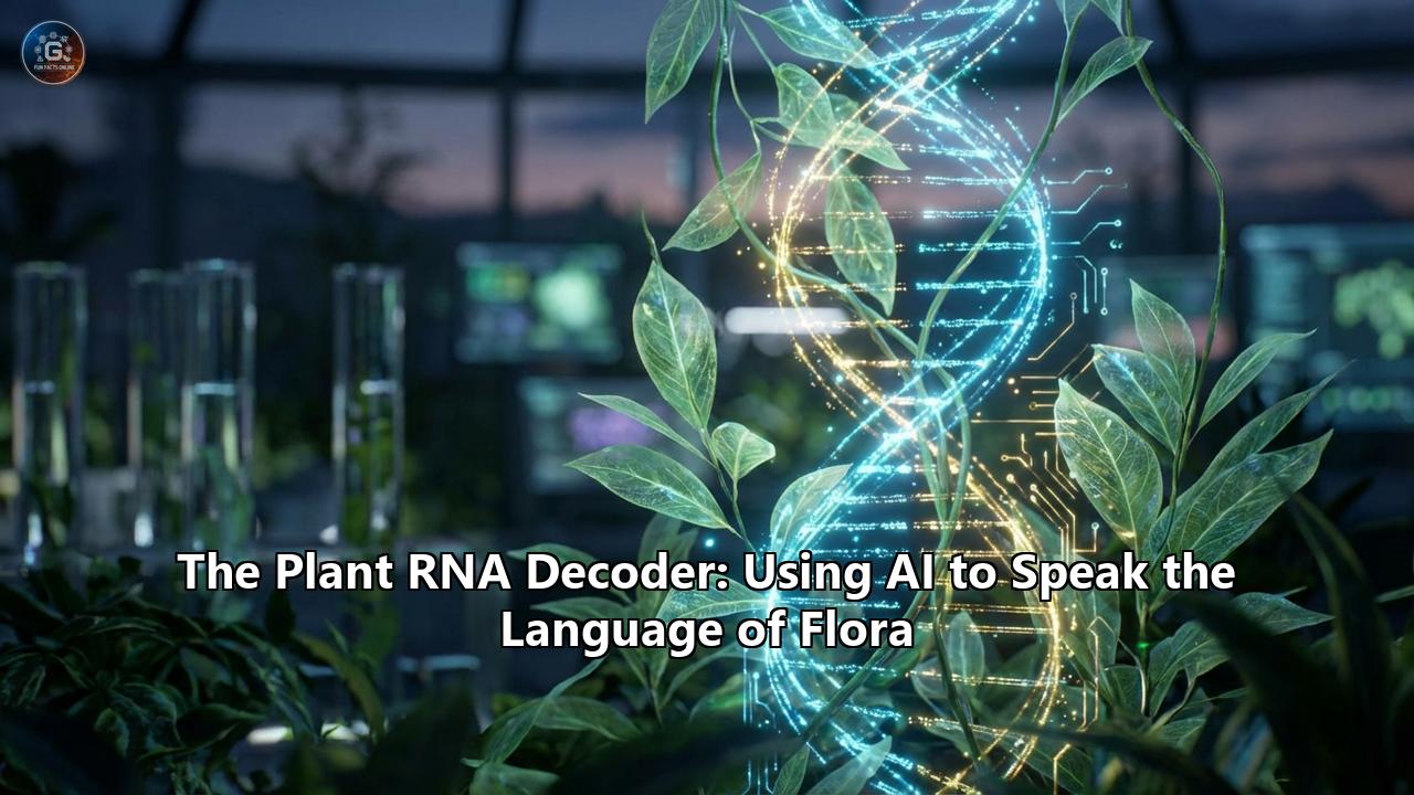 The Plant RNA Decoder: Using AI to Speak the Language of Flora