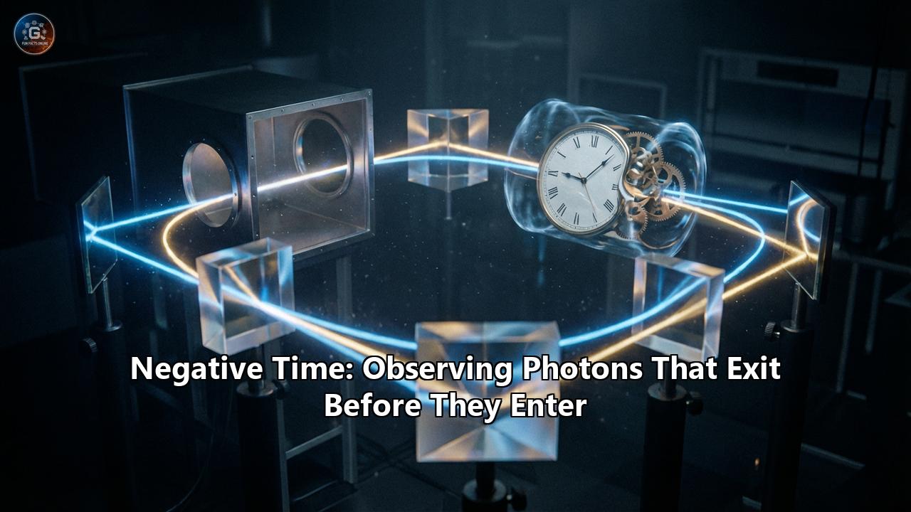Negative Time: Observing Photons That Exit Before They Enter