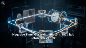 Negative Time: Observing Photons That Exit Before They Enter