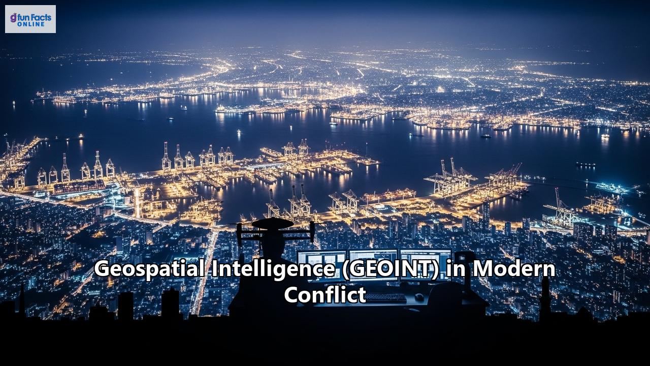 Geospatial Intelligence (GEOINT) in Modern Conflict