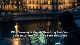 Why Germany Is Quietly Rewriting Post-War Laws to Let Its Spies Hack Back This Week