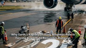 Why Earth's Rapidly Drifting Magnetic Pole Is Forcing Airports to Renumber Runways