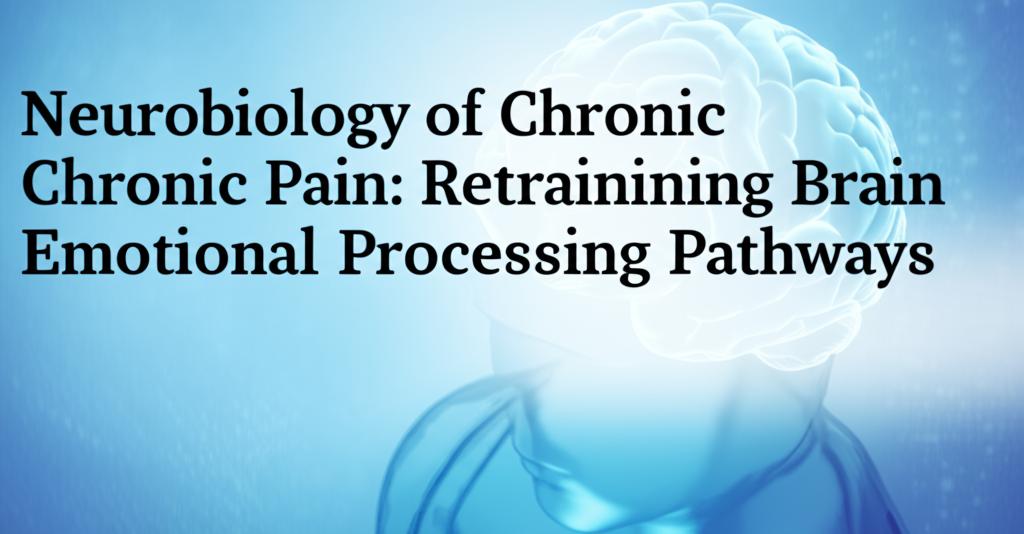 Neurobiology of Chronic Pain: Retraining Brain Emotional Processing Pathways