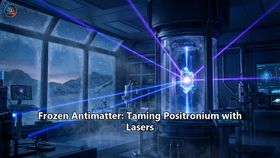Frozen Antimatter: Taming Positronium with Lasers