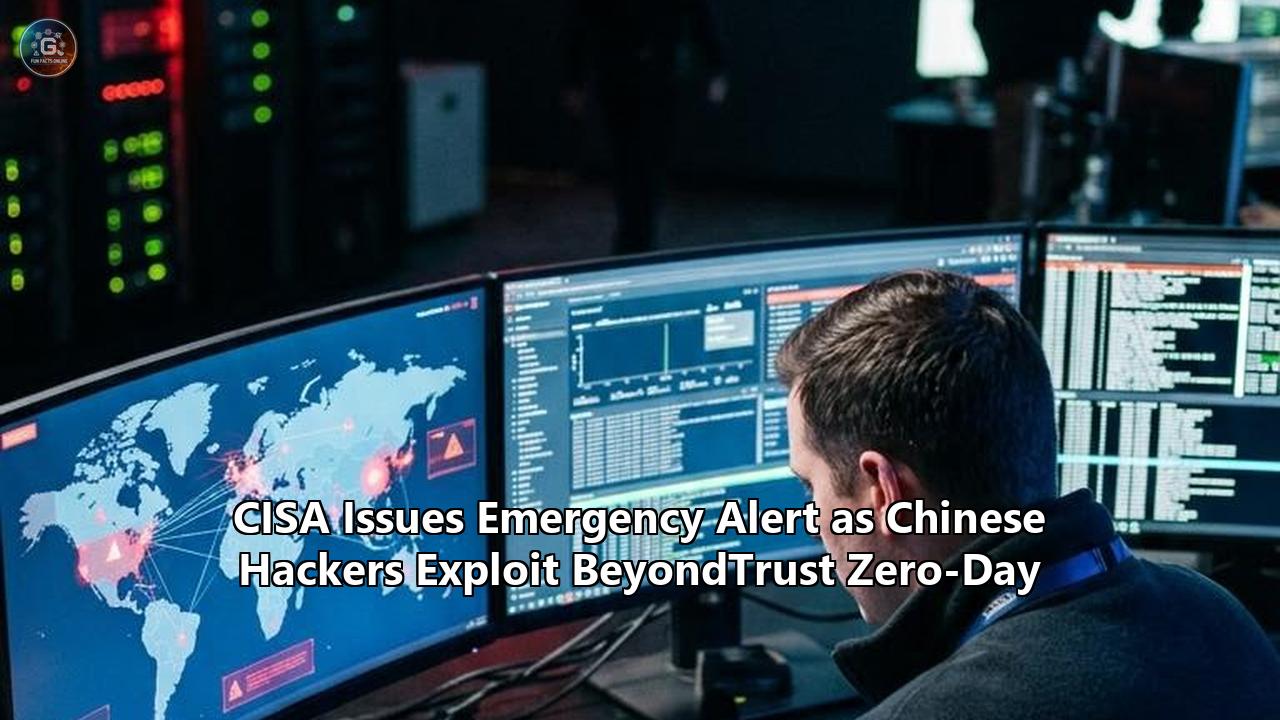 CISA Issues Emergency Alert as Chinese Hackers Exploit BeyondTrust Zero-Day