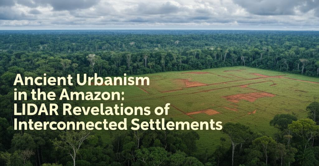 Ancient Urbanism in the Amazon: LIDAR Revelations of Interconnected Settlements