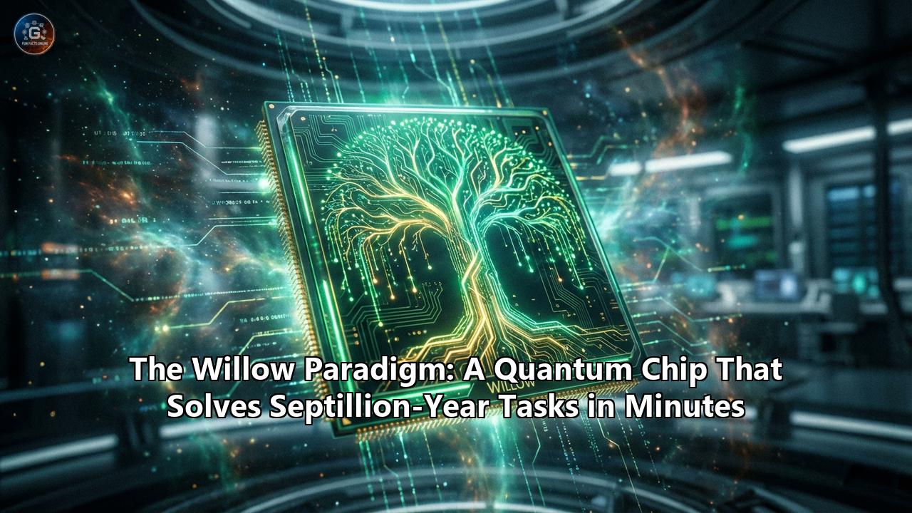 The Willow Paradigm: A Quantum Chip That Solves Septillion-Year Tasks in Minutes