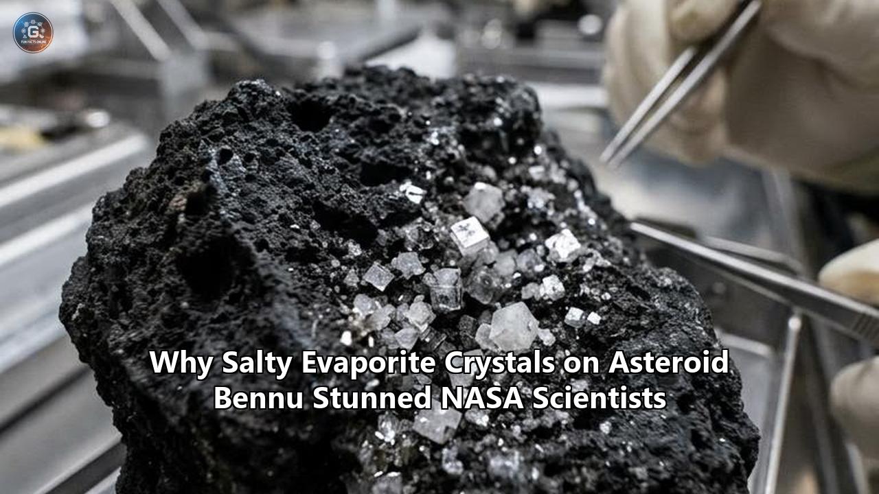 Why Salty Evaporite Crystals on Asteroid Bennu Stunned NASA Scientists