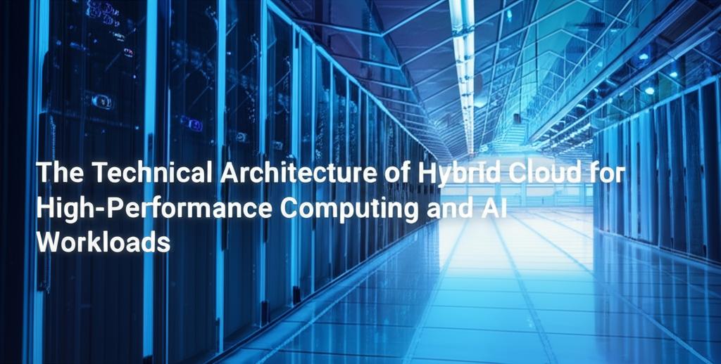 The Technical Architecture of Hybrid Cloud for High-Performance Computing and AI Workloads