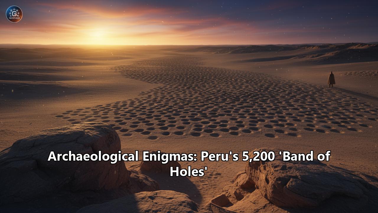 Archaeological Enigmas: Peru's 5,200 'Band of Holes'