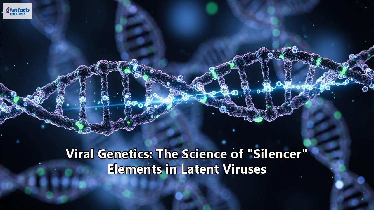 Viral Genetics: The Science of "Silencer" Elements in Latent Viruses