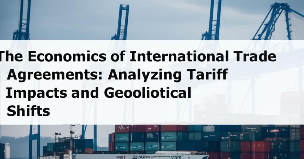 The Economics of International Trade Agreements: Analyzing Tariff Impacts and Geopolitical Shifts