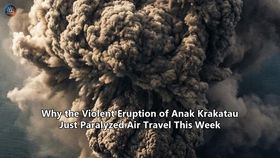 Why the Violent Eruption of Anak Krakatau Just Paralyzed Air Travel This Week