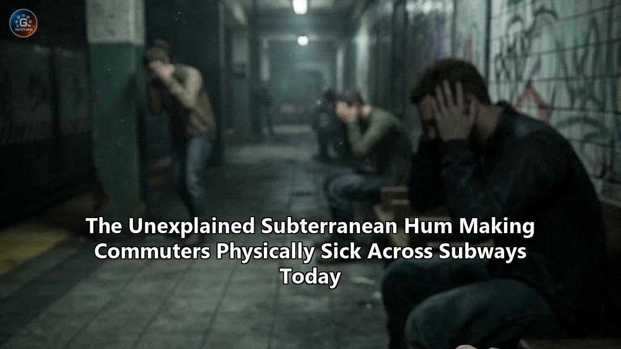 The Unexplained Subterranean Hum Making Commuters Physically Sick Across Subways Today