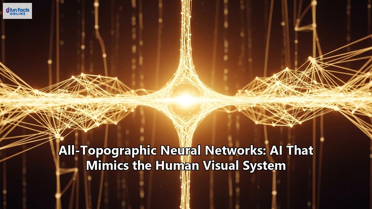 All-Topographic Neural Networks: AI That Mimics the Human Visual System
