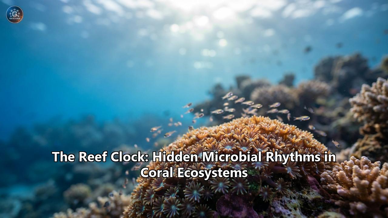 The Reef Clock: Hidden Microbial Rhythms in Coral Ecosystems