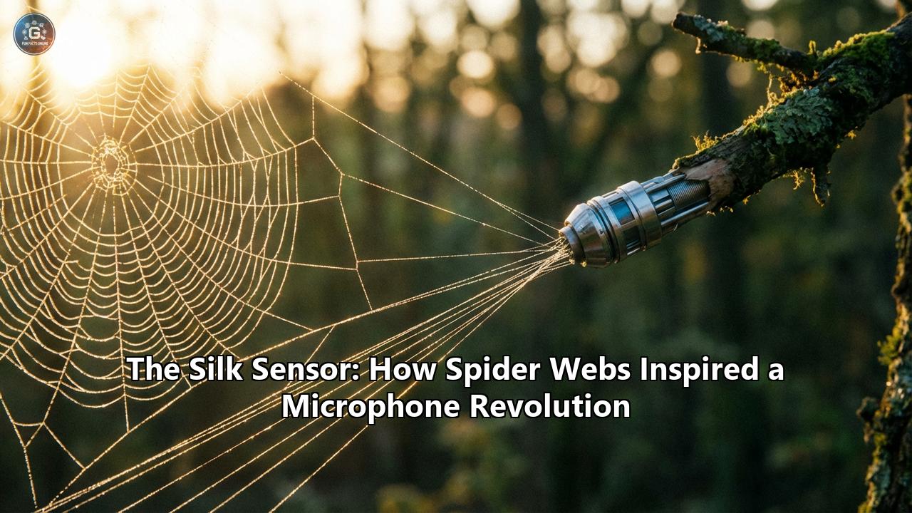 The Silk Sensor: How Spider Webs Inspired a Microphone Revolution