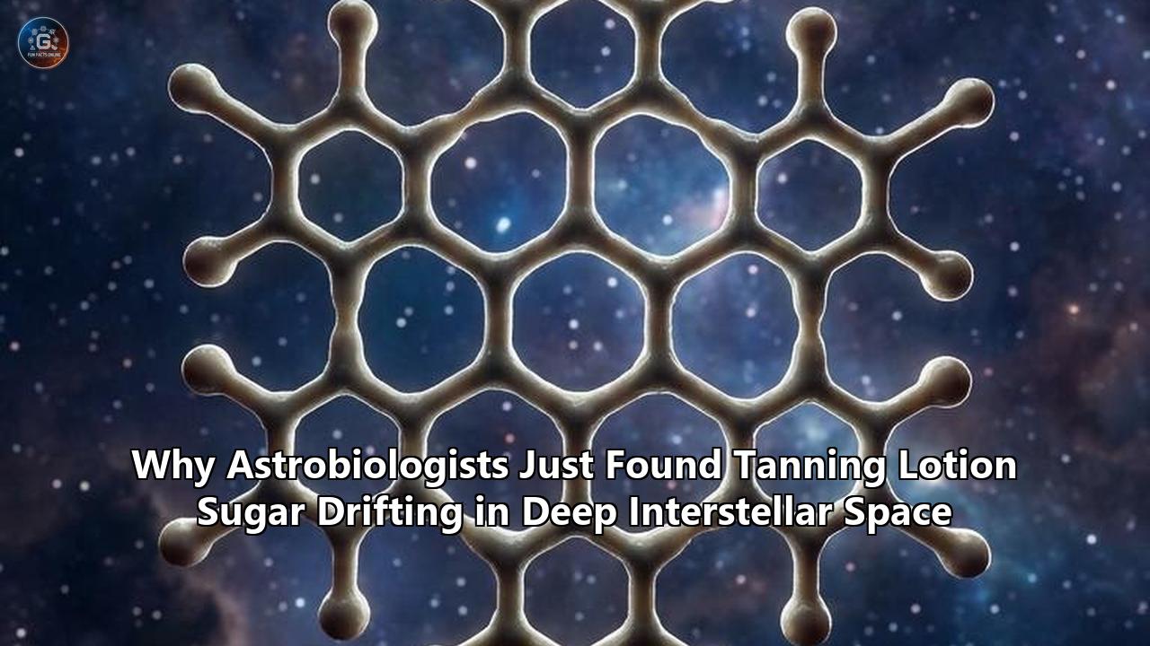 Why Astrobiologists Just Found Tanning Lotion Sugar Drifting in Deep Interstellar Space