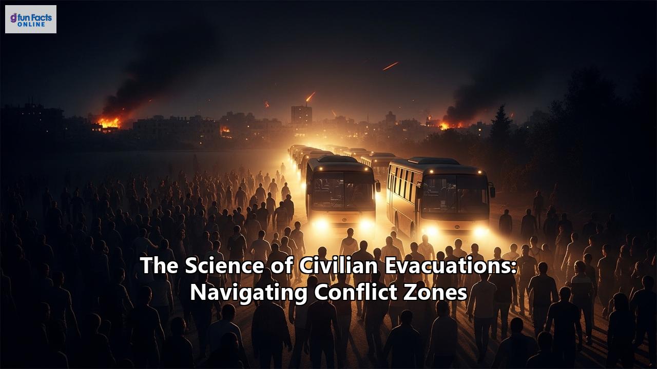 The Science of Civilian Evacuations: Navigating Conflict Zones